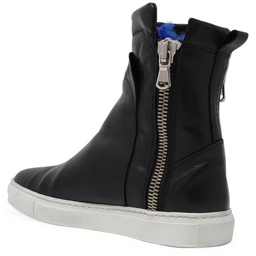 Madison Maison Double Zip Shearling Boot In Multi