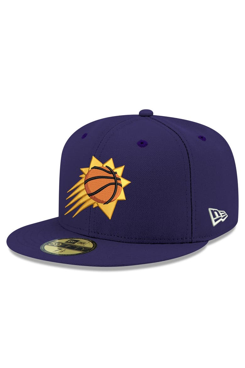 Men's New Era  Purple Phoenix Suns Team 59FIFTY Fitted Hat, Main, color, Purple