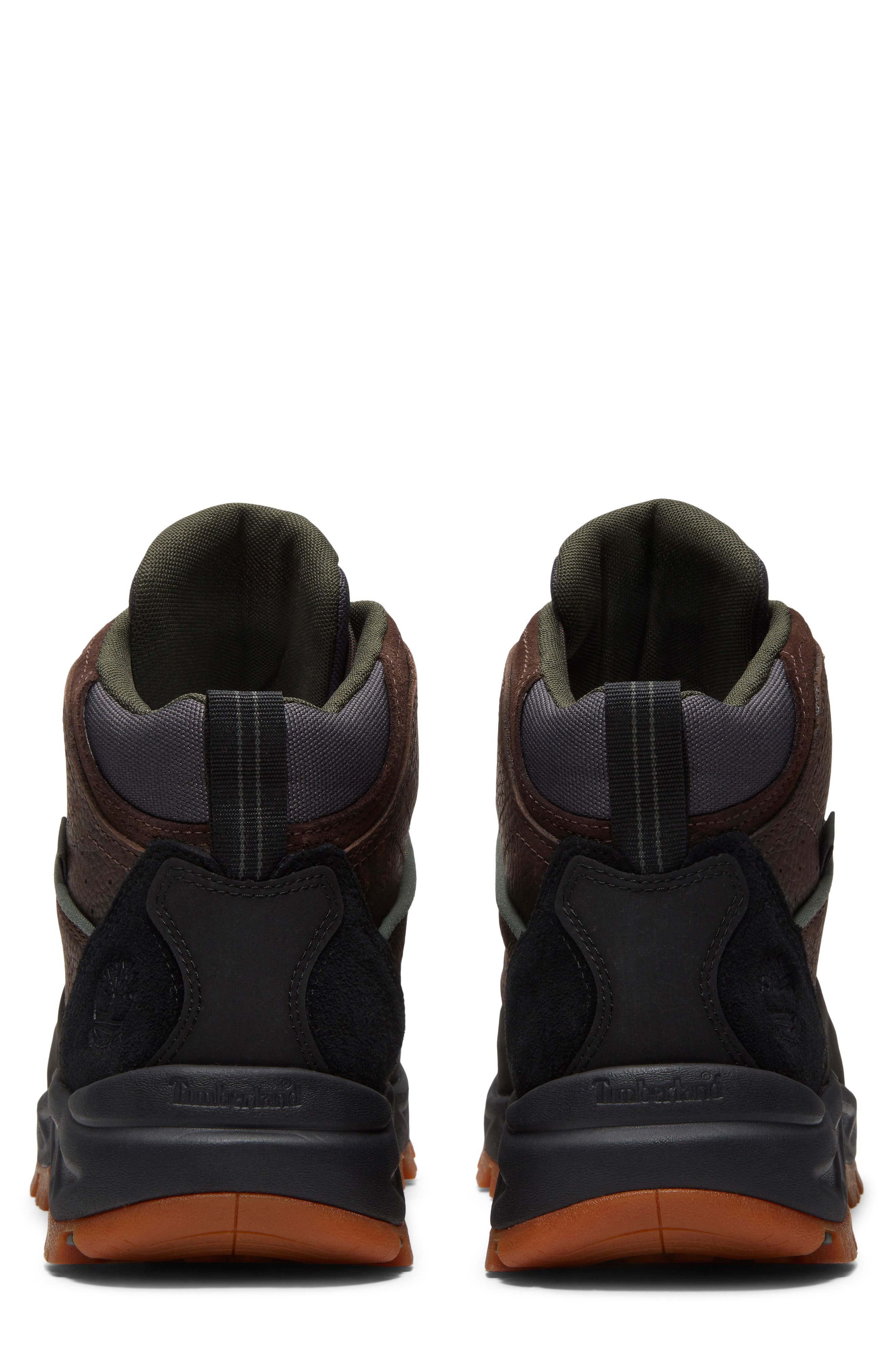 Mt. Maddsen 2.0 Waterproof Leather Mid Lace Up Boot, Alternate, color, DARK BROWN FULL GRAIN