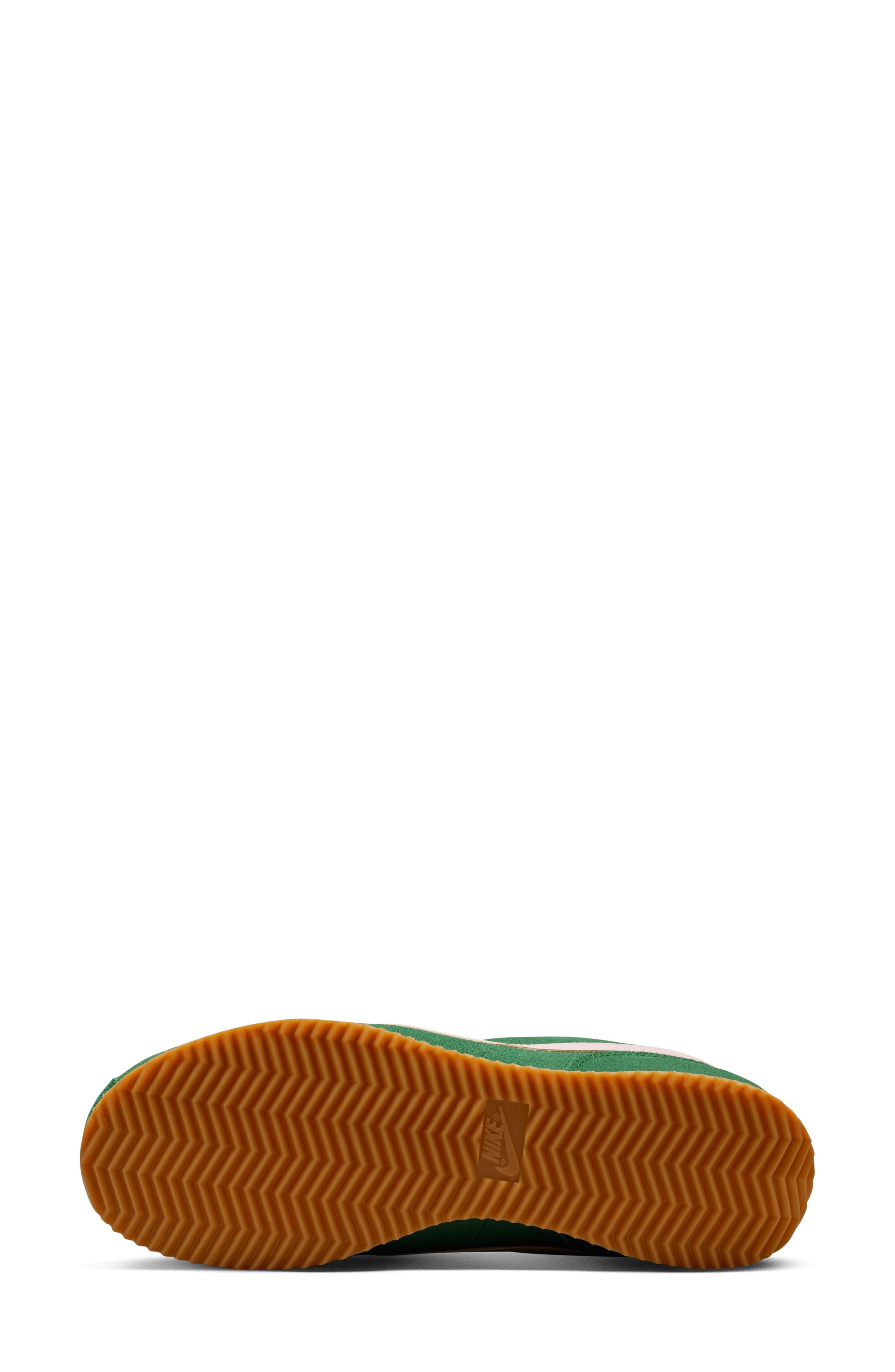 Cortez Suede Sneaker, Alternate, color, SPORT GREEN/ SAIL/ BROWN/ PINK