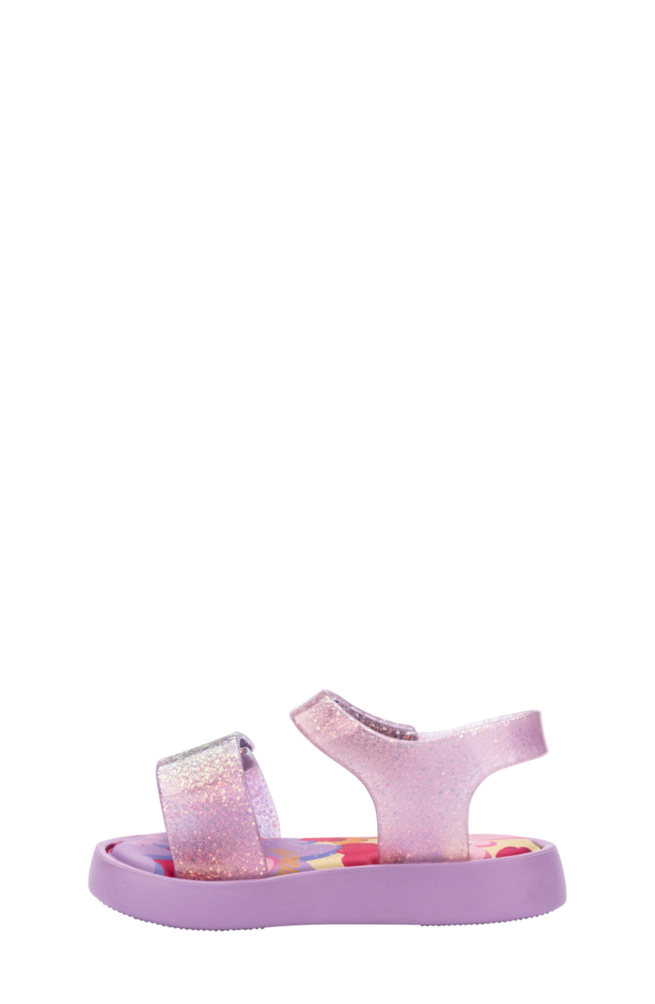 Kids' Jump Ankle Strap Sandal, Alternate, color, LILAC/ GLITTER LILAC