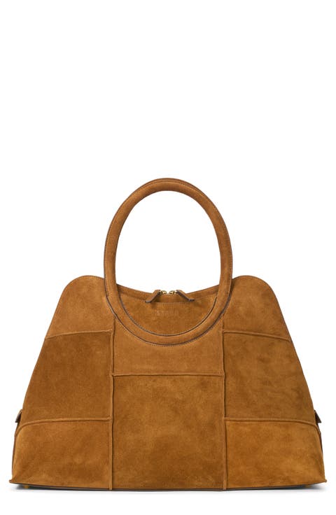 Naomi Suede Satchel