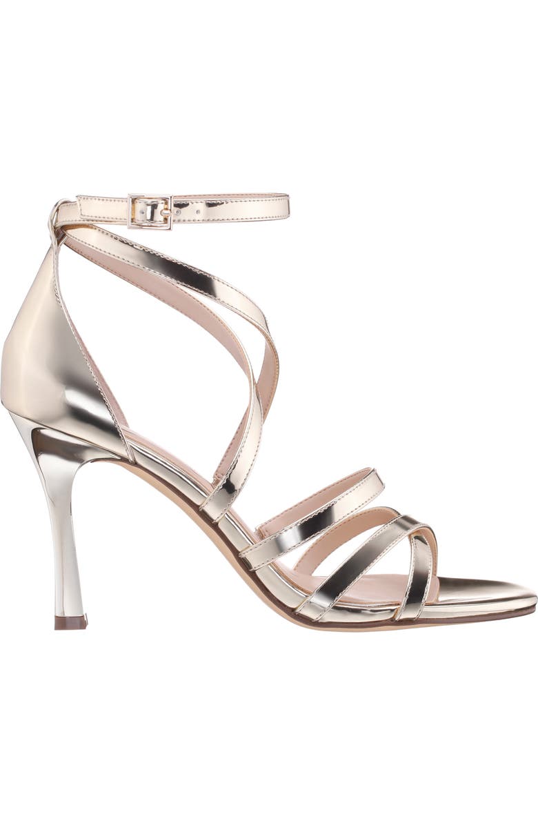 Nina Devyn Ankle Strap Sandal, Alternate, color, Platino