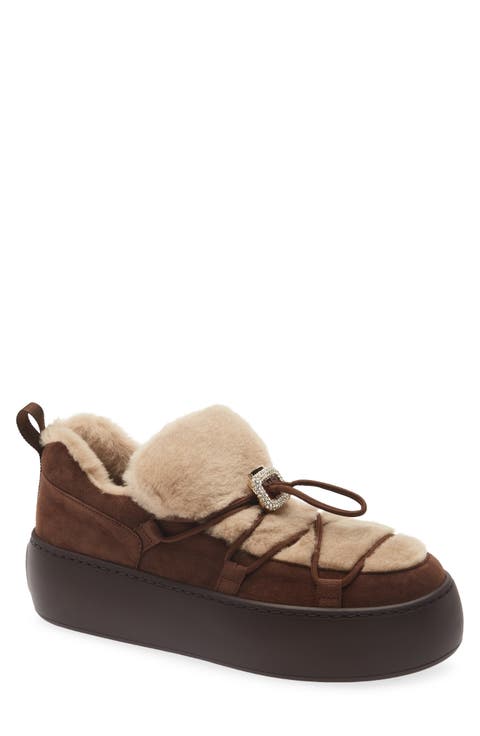 Viv Up Genuine Shearling Boot