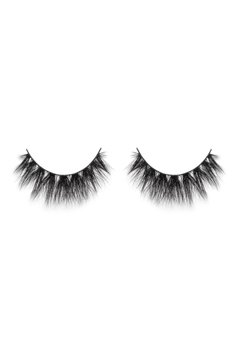 Mykonos 3D Mink False Lashes, Main, color, NO COLOR
