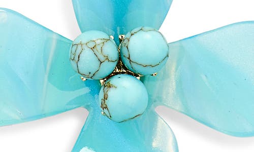Lele Sadoughi Oleander Drop Earrings In Turquoise