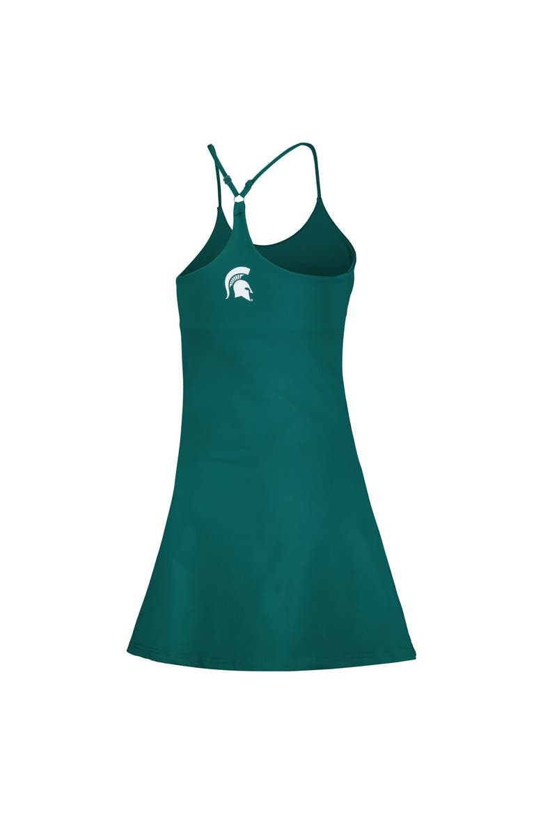 Women's Established & Co. Green Michigan State Spartans Campus Rec Dress, Alternate, color, Green