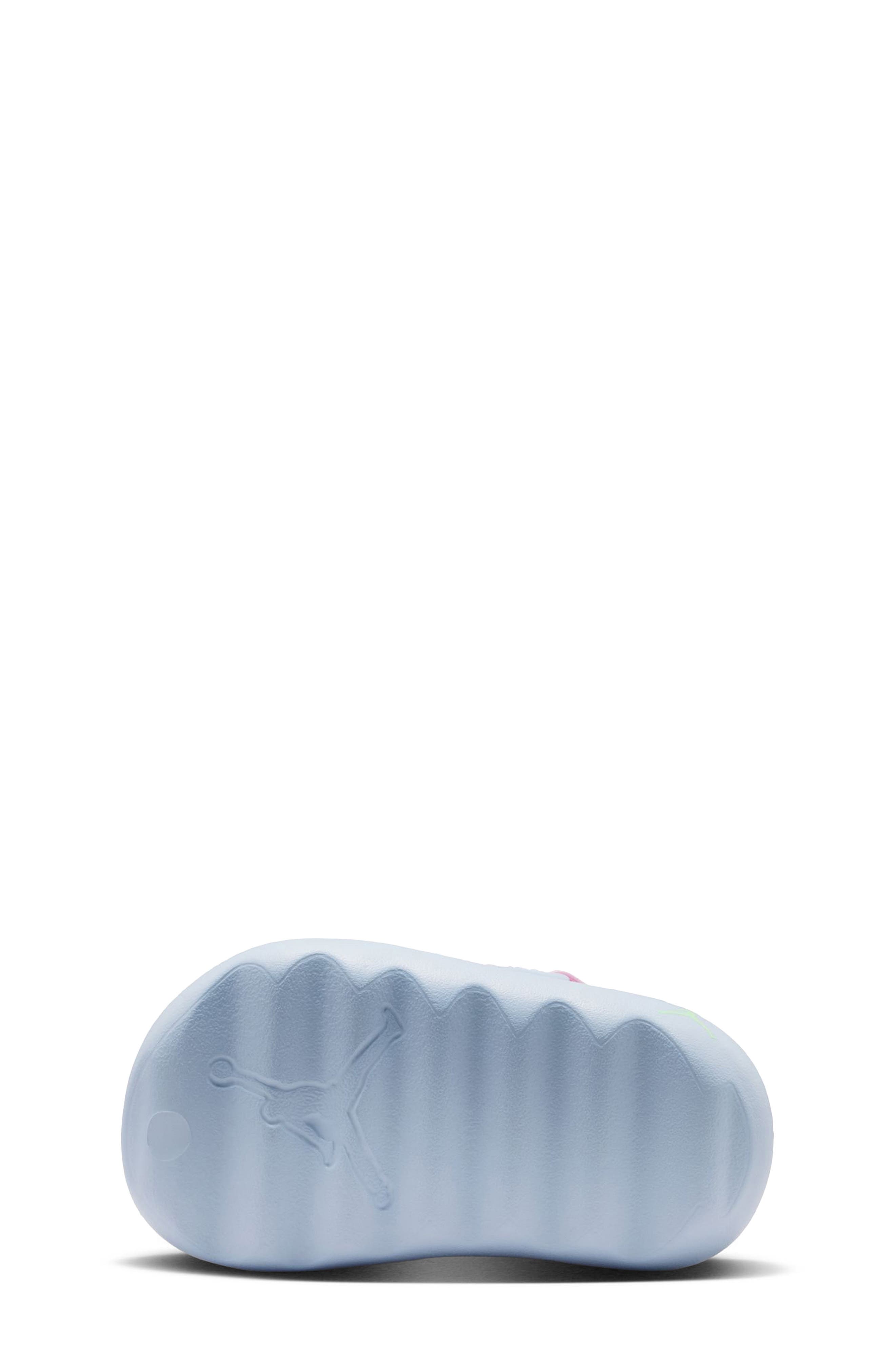 Jordan Kids' Hydrip Foam Clog, Alternate, color, Half Blue/ Green/ Soft Pink