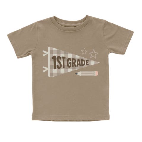 First Grade Pennant Short Sleeve T-Shirt