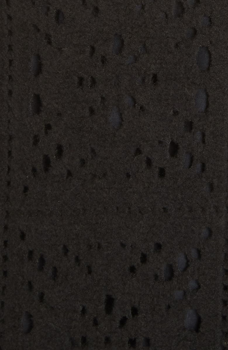 See by Chloé Handkerchief Hem Crochet Midi Dress, Alternate, color, 