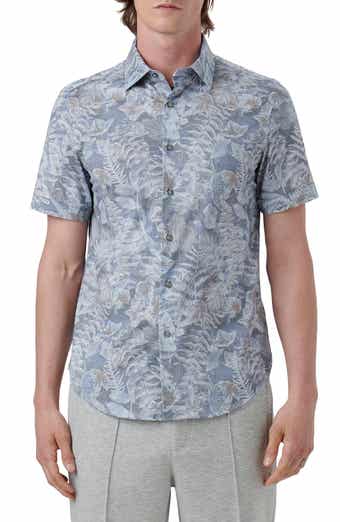 Miles OoohCotton® Short Sleeve Button-Up Shirt