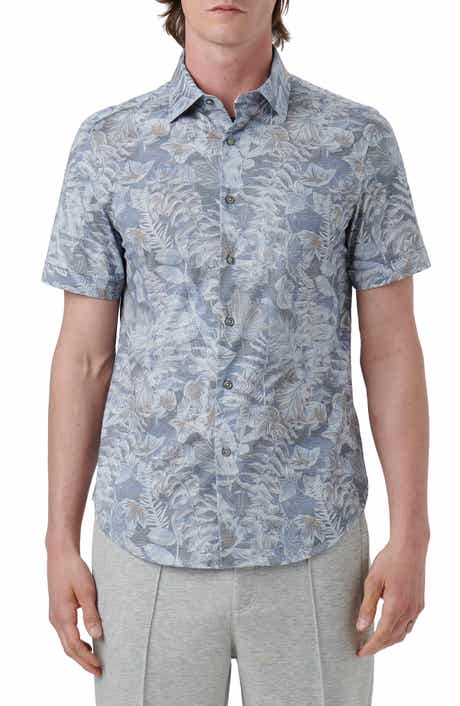 Miles OoohCotton® Short Sleeve Button-Up Shirt