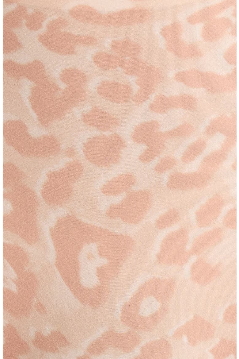Softstretch High Waist Thong, Alternate, color, LEO BLUSH