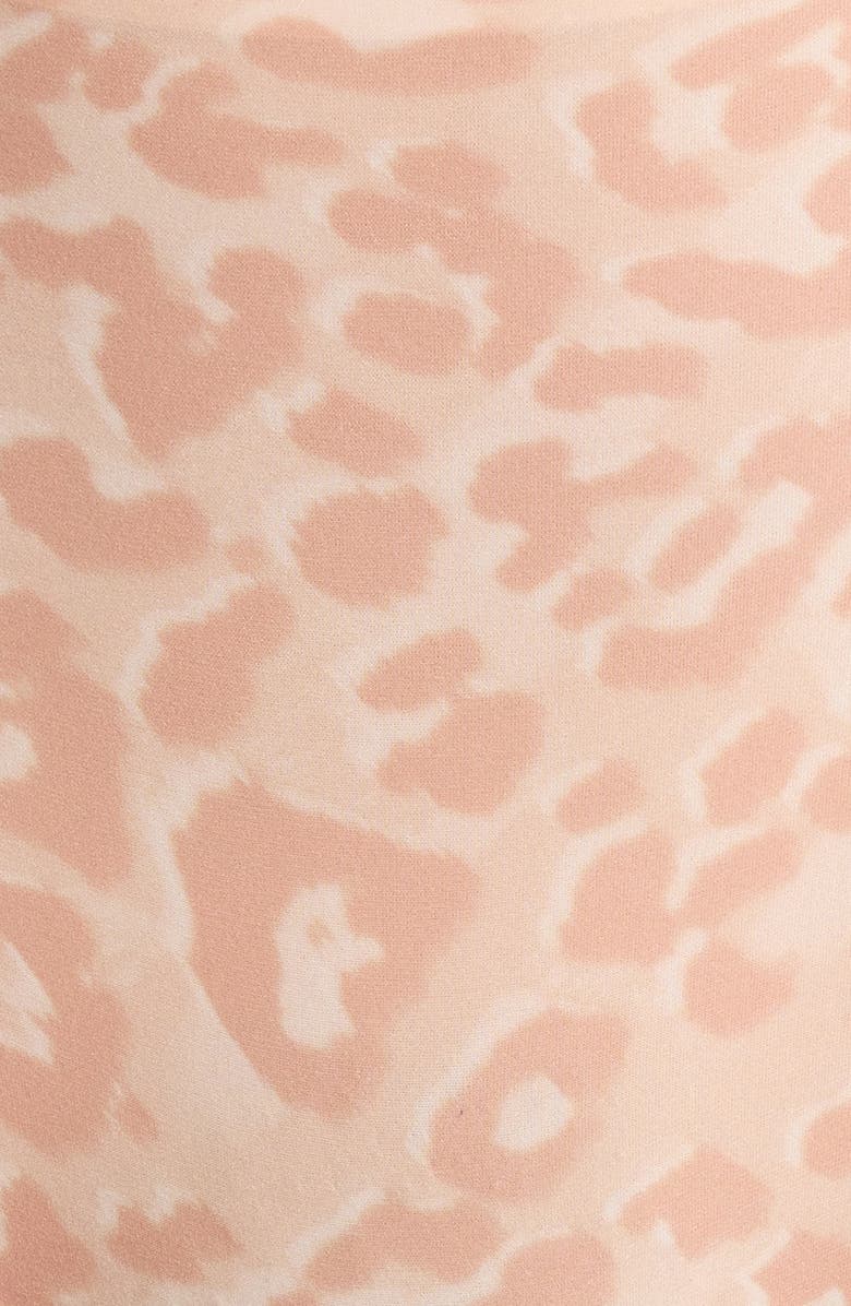 Chantelle Lingerie Softstretch High Waist Thong, Alternate, color, Leo Blush