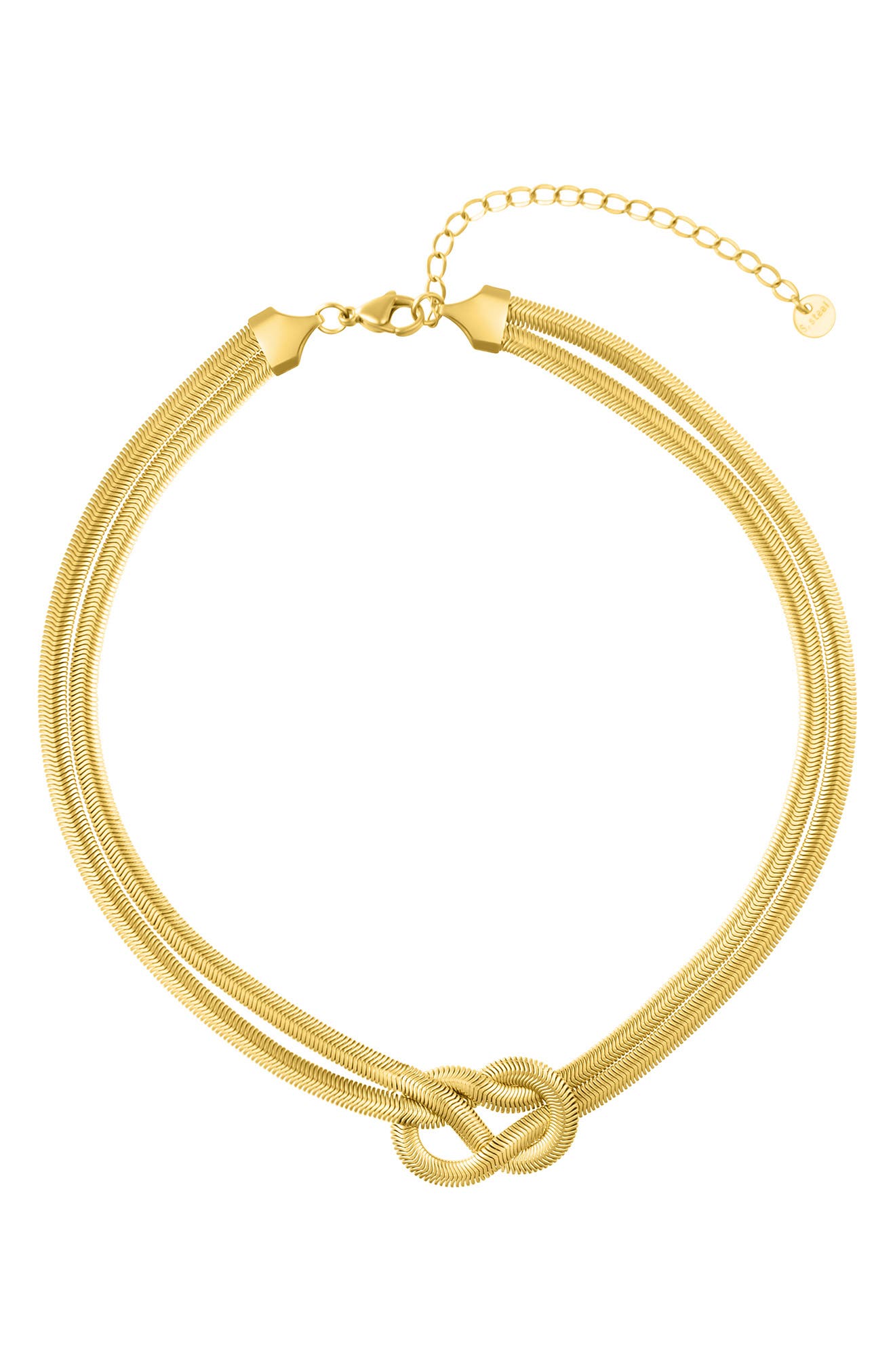 Adornia Water Resistant Adjustable Knot Collar