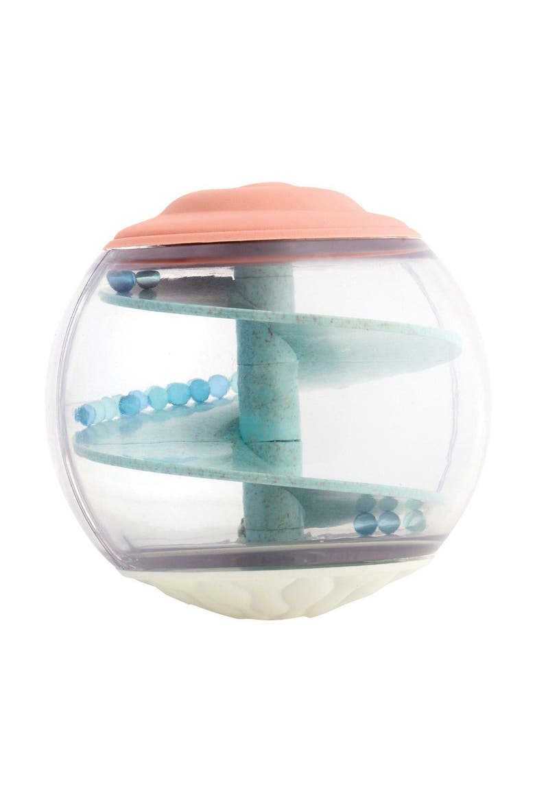 Rattle and Roll Sensory Ball - Set of 4, Alternate, color, Clear