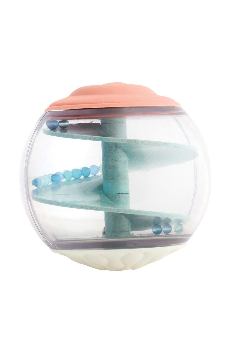 Kaplan Early Learning Company Rattle and Roll Sensory Ball - Set of 4, Alternate, color, Clear