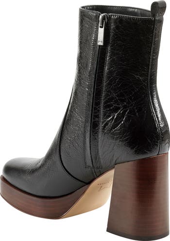 Marysa Block Heel Platform Bootie
