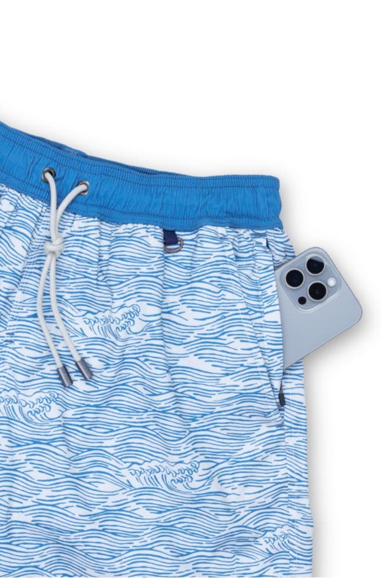 Baja Llama ROLL TIDES - STRETCH SWIMSUIT, Alternate, color, 