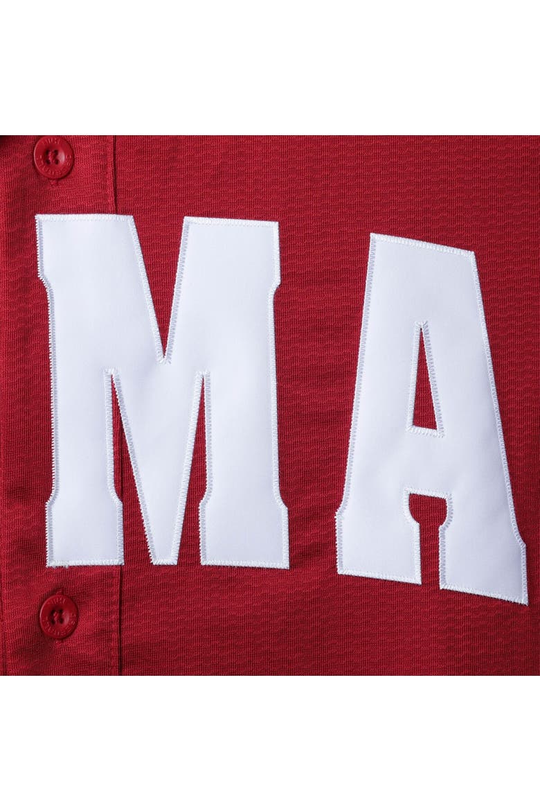 Men's Nike Crimson Alabama Crimson Tide Replica Baseball Jersey, Alternate, color, Crimson