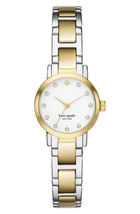 gramercy two-tone bracelet watch, 25mm