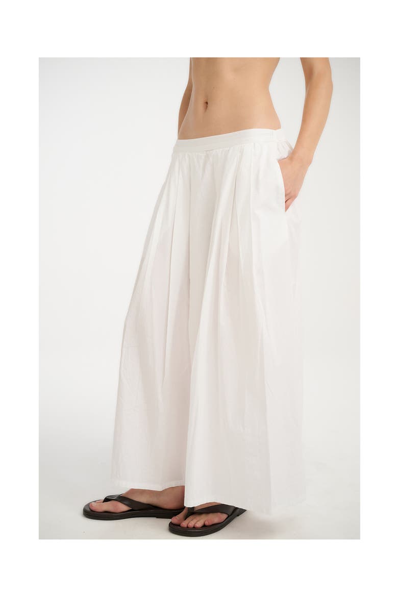 Resort Frank A-Line Skirt Cover-Up, Alternate, color, White