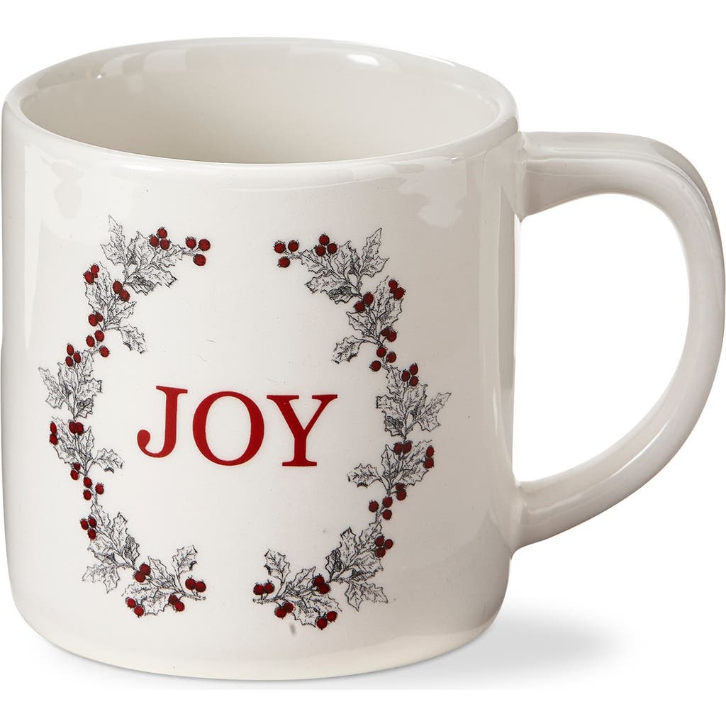Tag Farmhouse Joy Ceramic Mug In White
