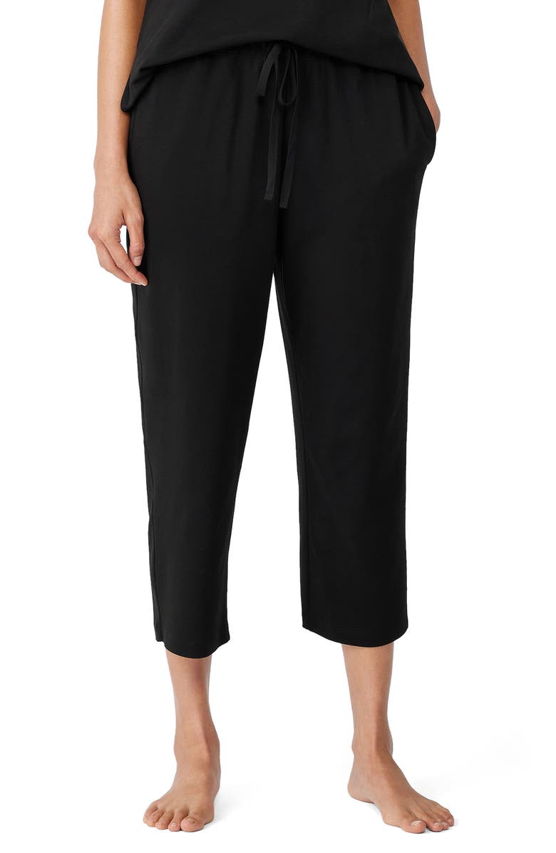 EILEEN FISHER SLEEP Slouchy Organic Cotton Pants, Main, color,