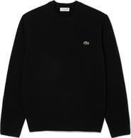 Lacoste Classic Fit Cashmere Crewneck Sweater
