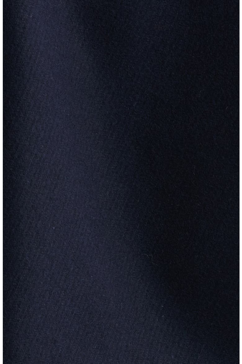 Double Breasted Wool Blend Twill Jacket, Alternate, color, REGAL NAVY