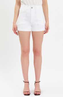 Valley High Waist Denim Shorts