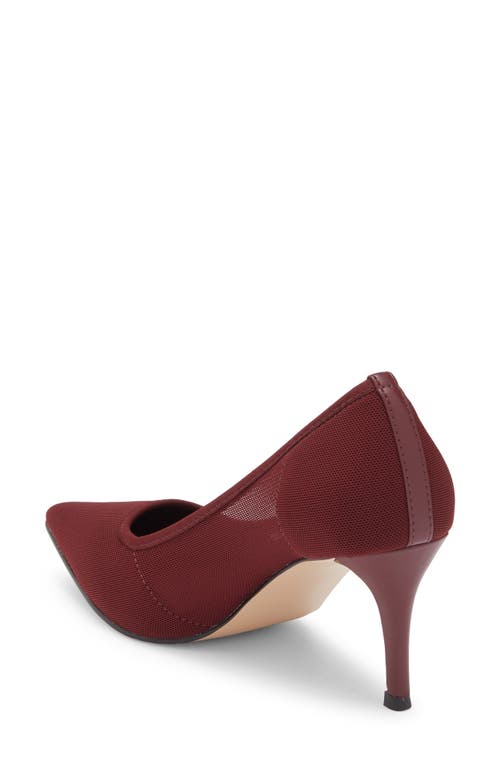 Steve Madden Griffen Pointed Toe Pump In Burgundy