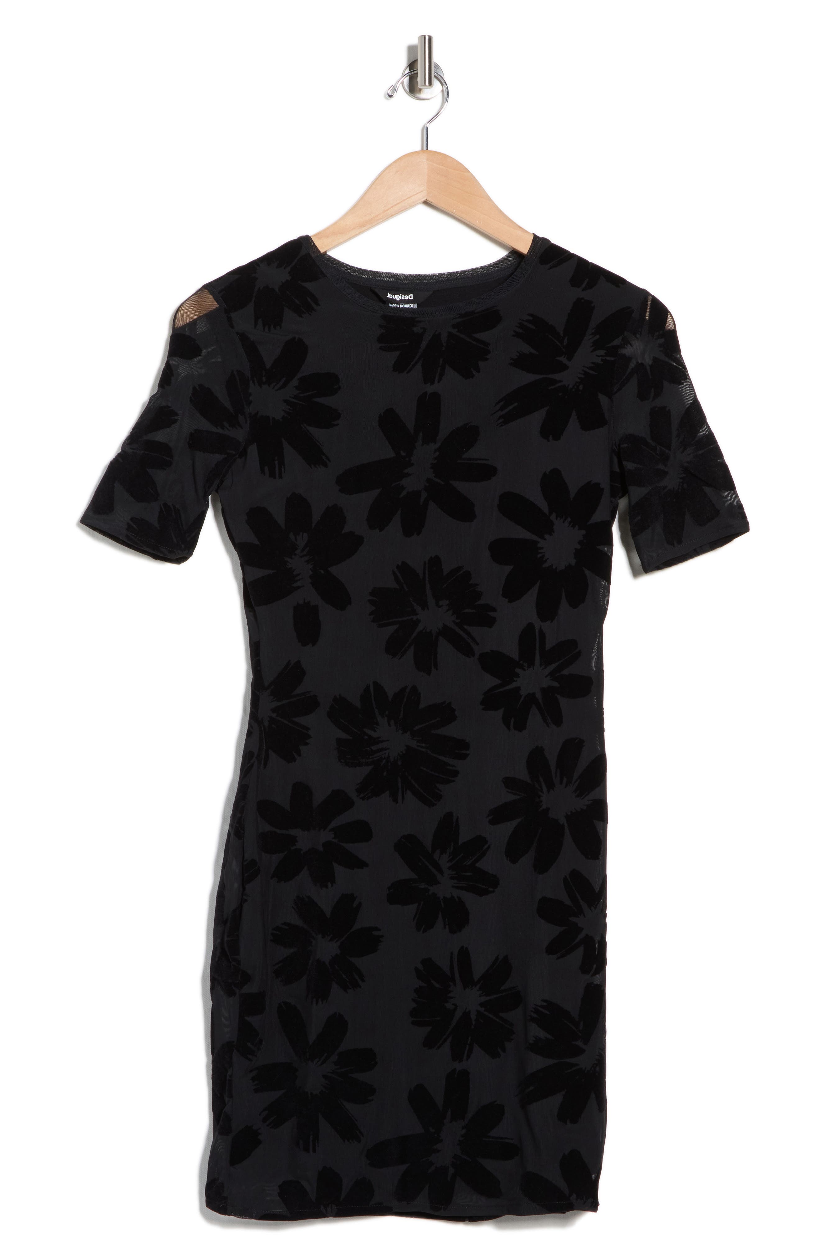 Desigual Floral Knit Minidress