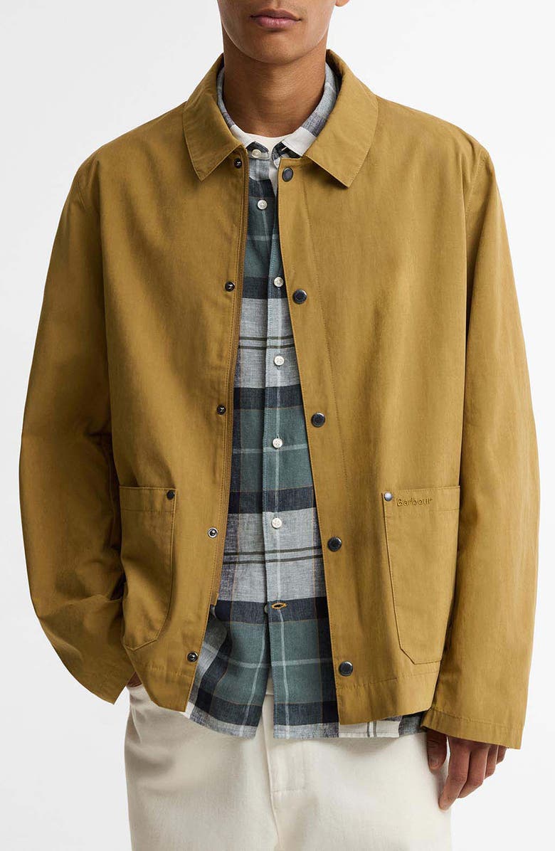 Barbour Bayfield Casual Jacket, Main, color, Camel