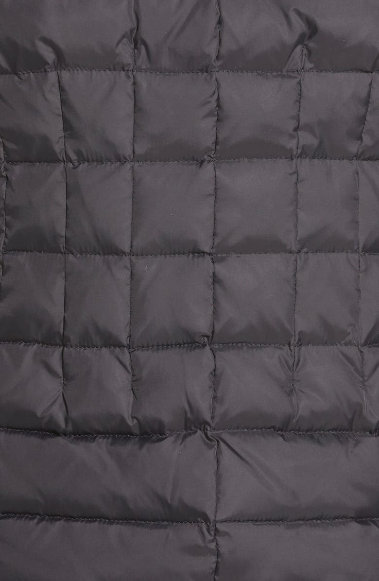 MICHAEL Michael Kors Quilted Down & Feather Fill Vest with Detachable Hood, Alternate, color,