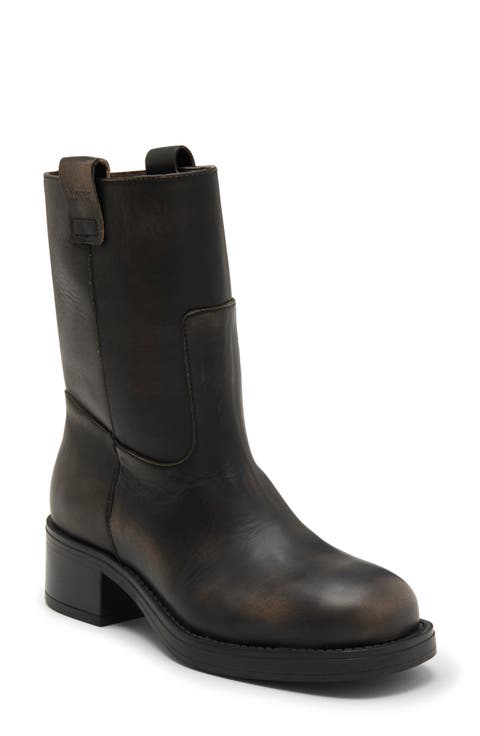 Rajan Round Toe Short Boot