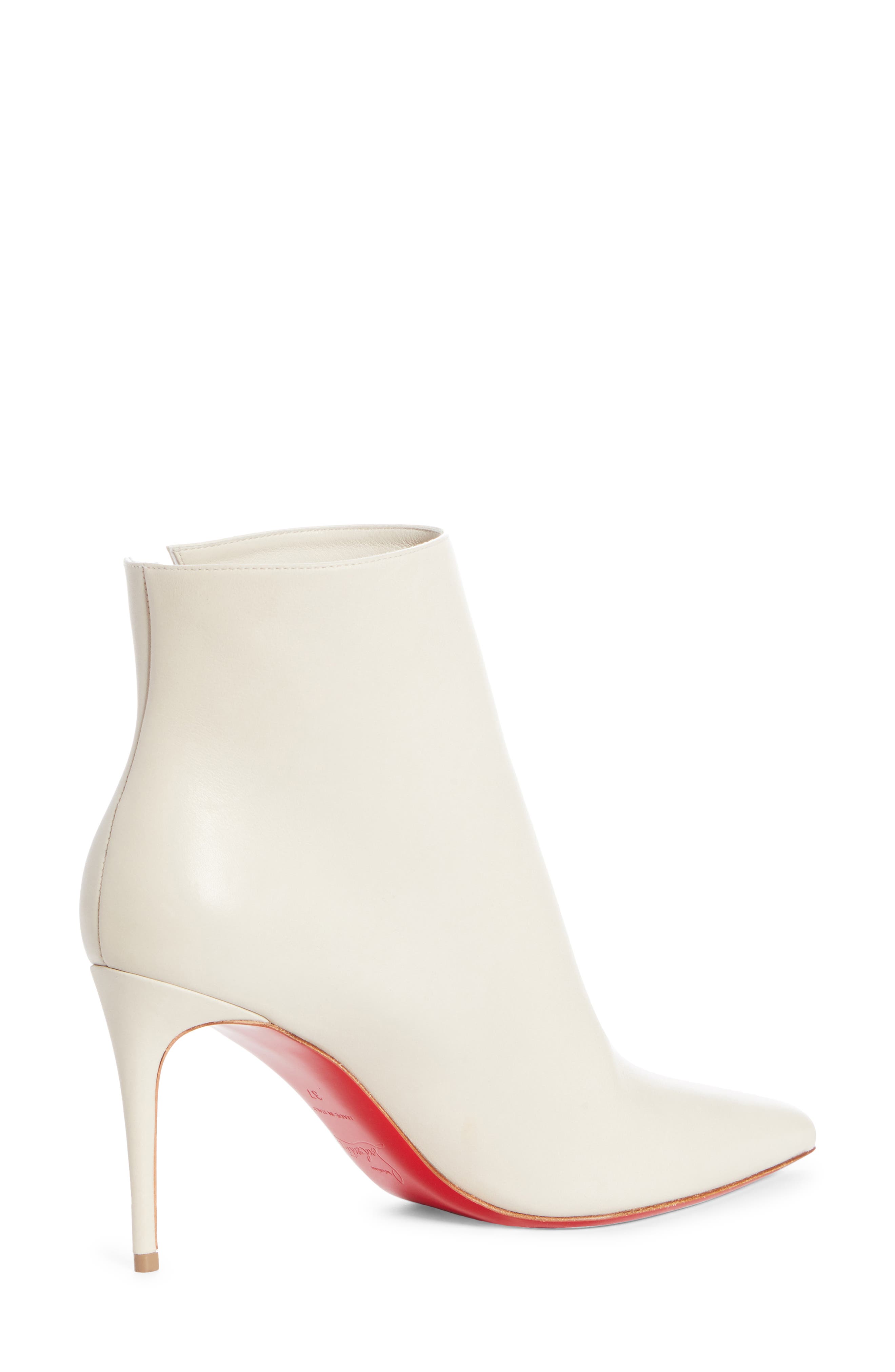 Birgikate Stiletto Bootie, Alternate, color, WHITE