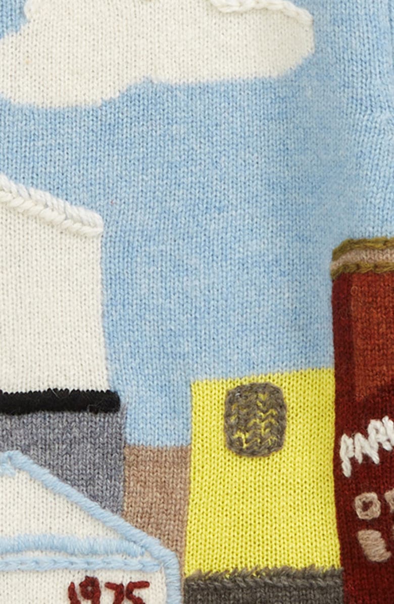 Bonpoint Kids' Tristan Galerie Paris Wool Blend Sweater, Alternate, color, 