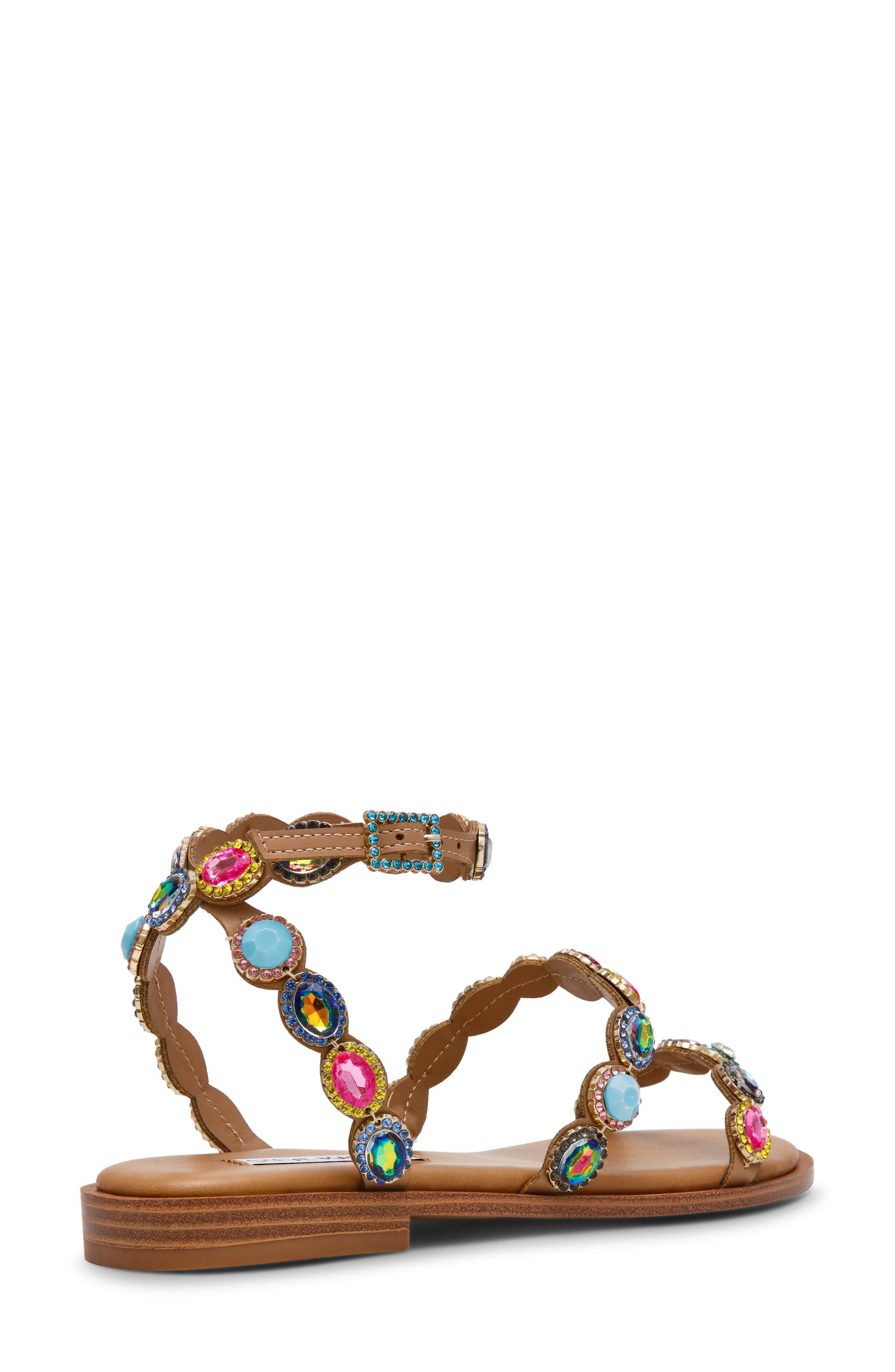 Steve Madden Tawnie Ankle Strap Sandal, Alternate, color, Bright Multi