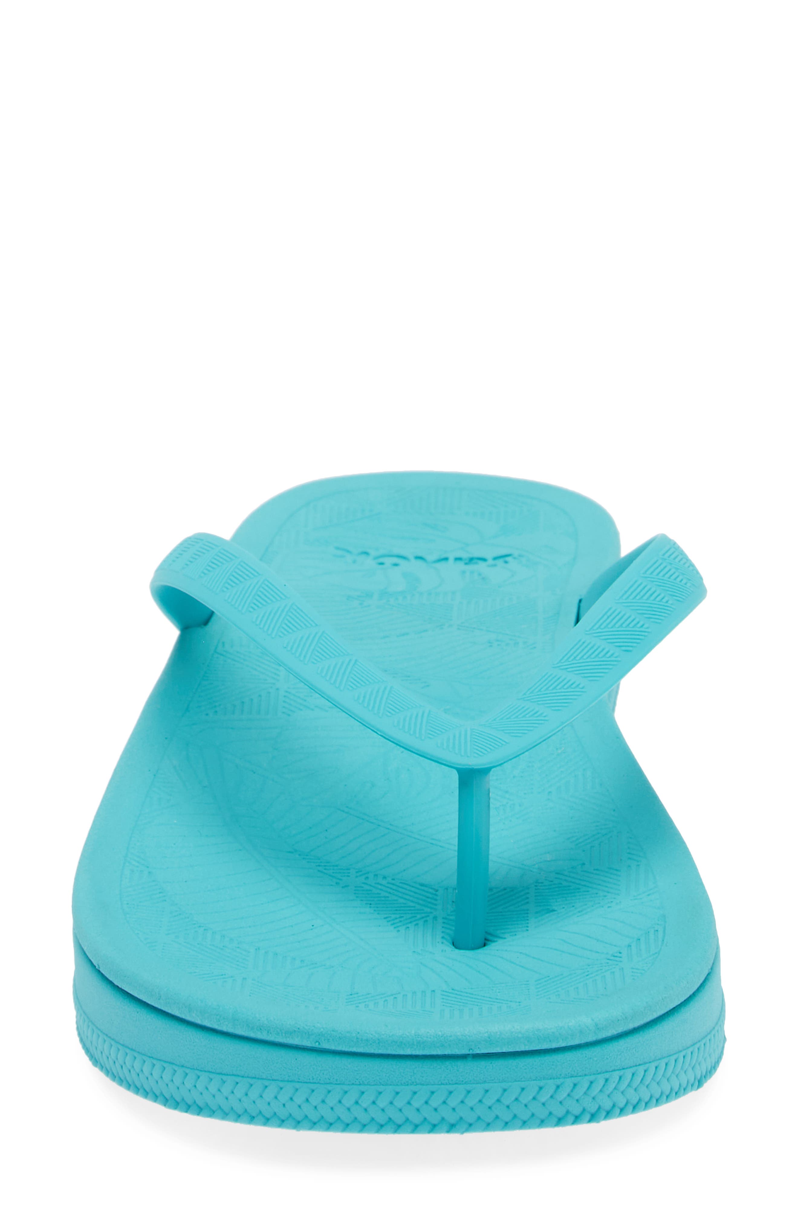 Sanuk Funshine Water Friendly Flip Flop, Alternate, color, Turquoise