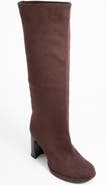 Prologue Shoes Josette Block Heel Knee High Boot