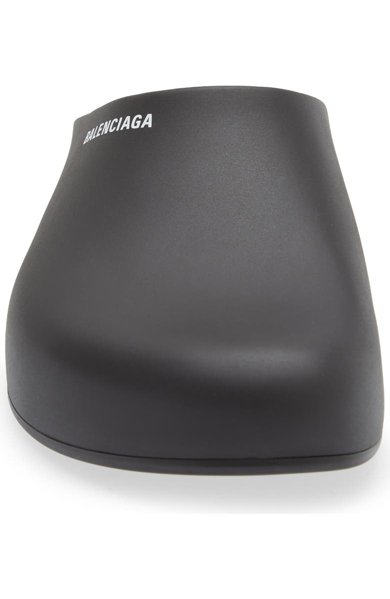 Balenciaga Logo Pool Closed Clog, Alternate, color,