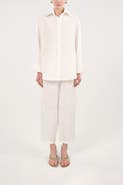 Nocturne Linen Drawstring Trousers