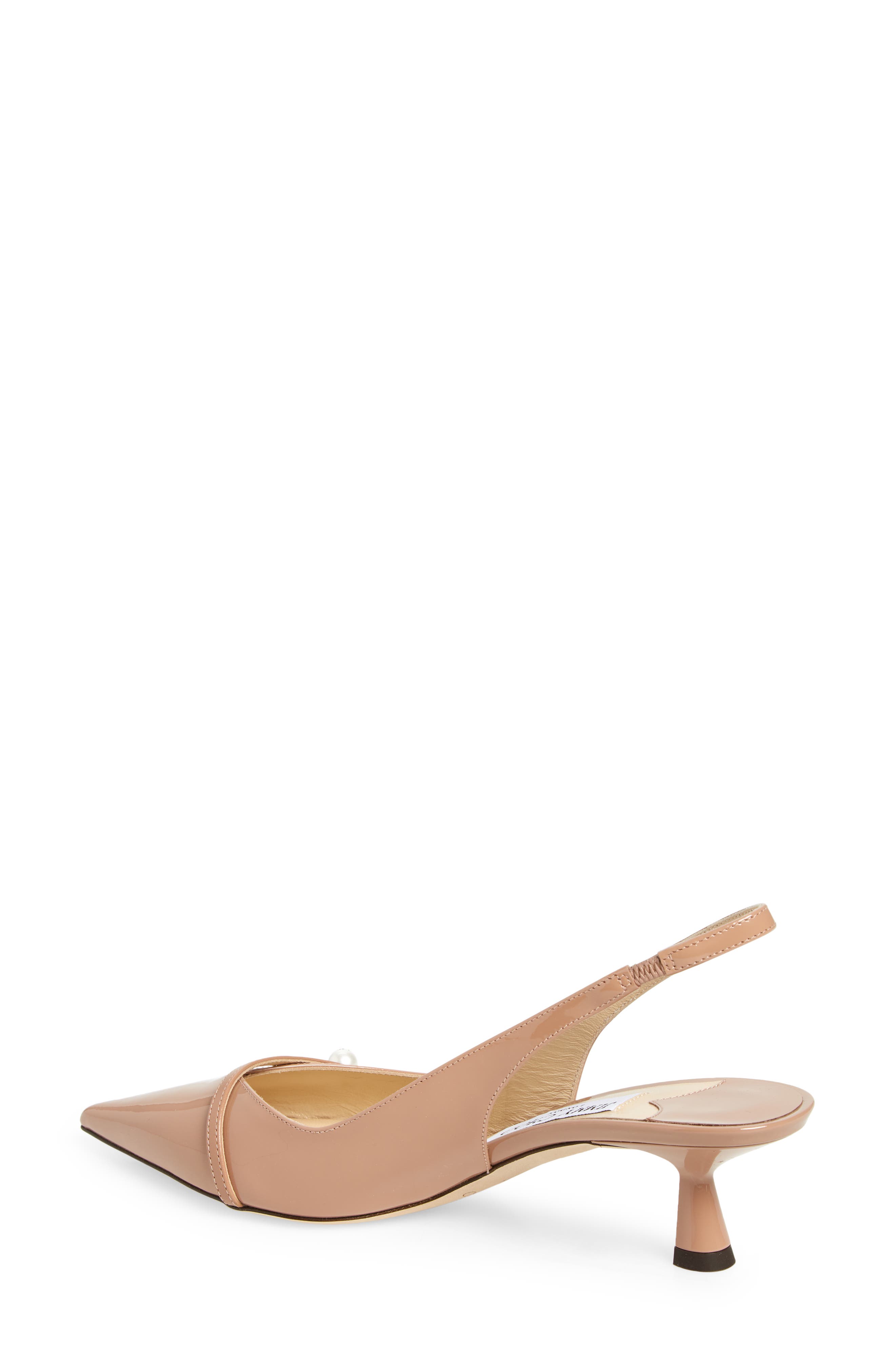 Amita Pointed Toe Slingback Pump, Alternate, color, BALLET PINK