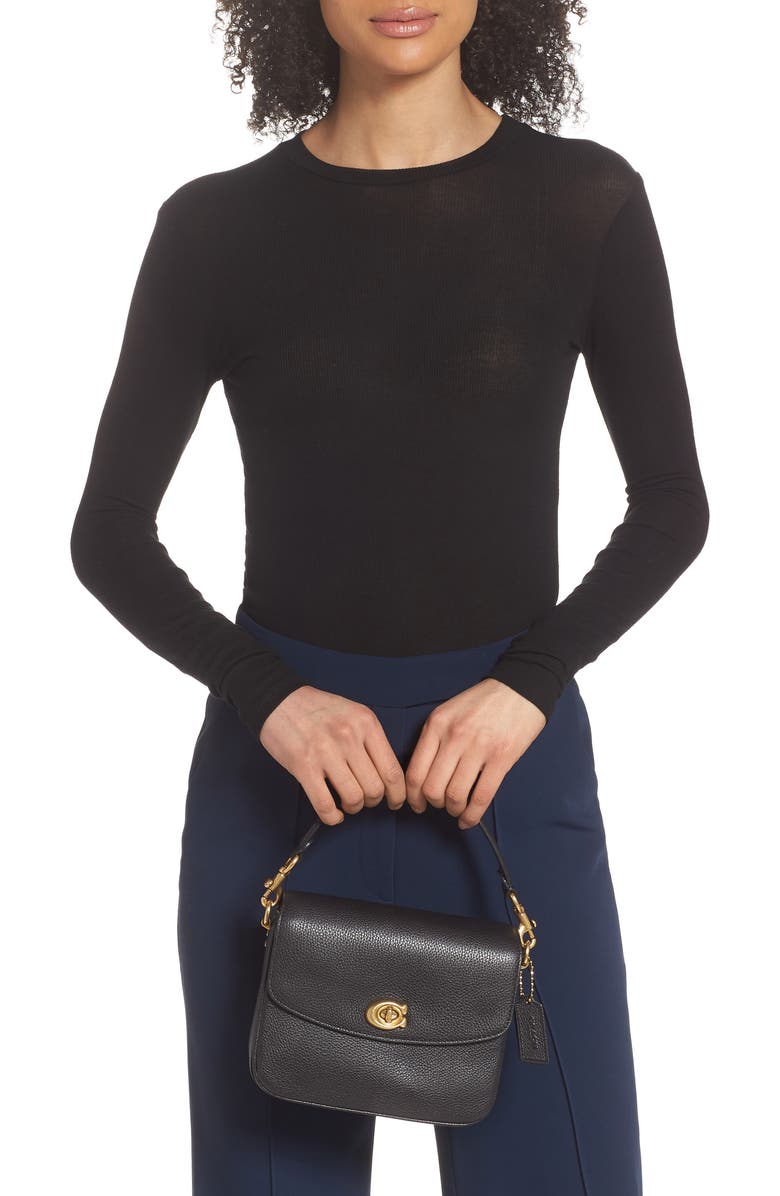 COACH Cassie 19 Leather Crossbody Bag, Alternate, color,