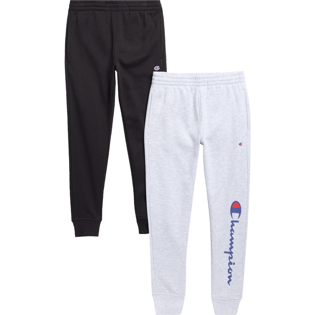 Champion Kids' 2-pack Joggers In Gray