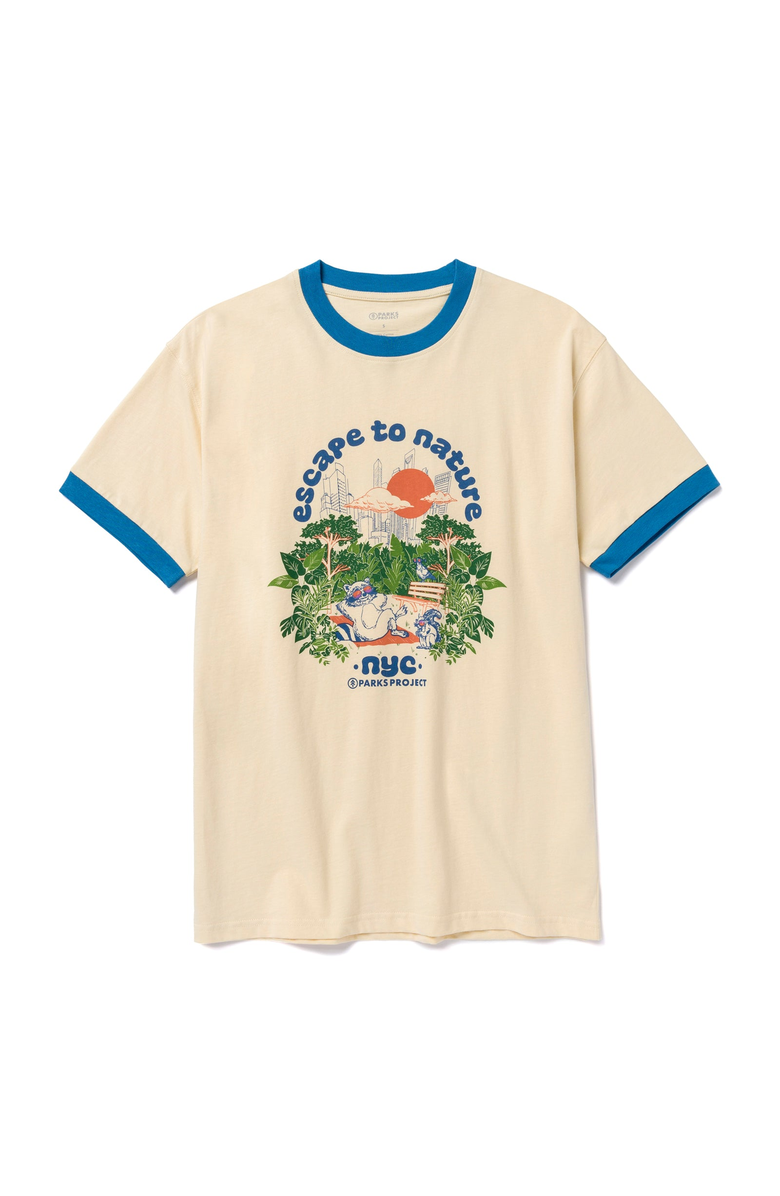 Parks Project NYC Escape Tee, Alternate, color, Natural