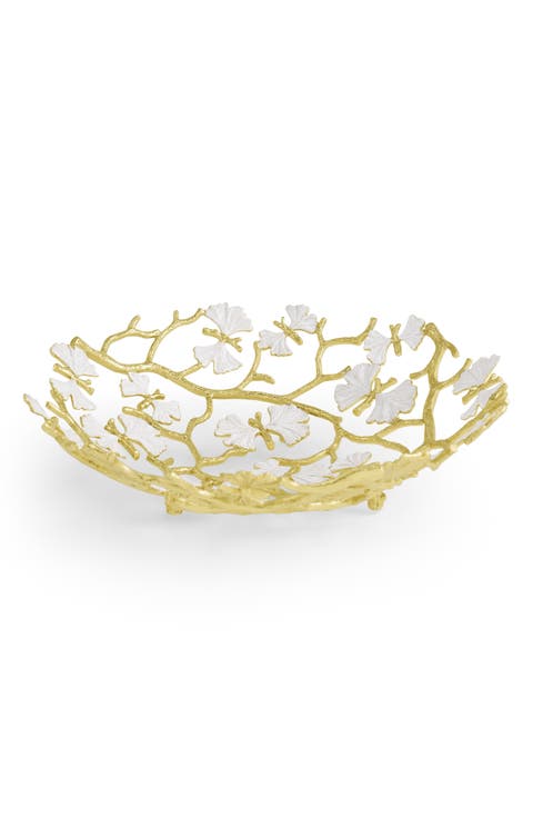 Butterfly Ginkgo Bread Basket