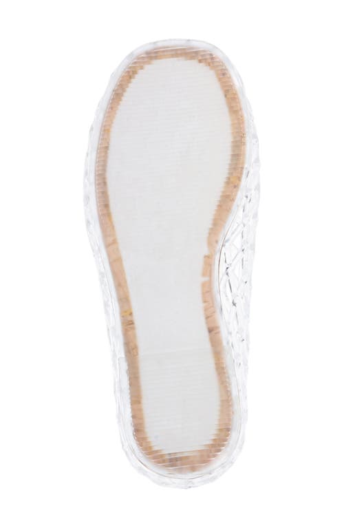 Mia Darleene Jelly Slip-on In Clear