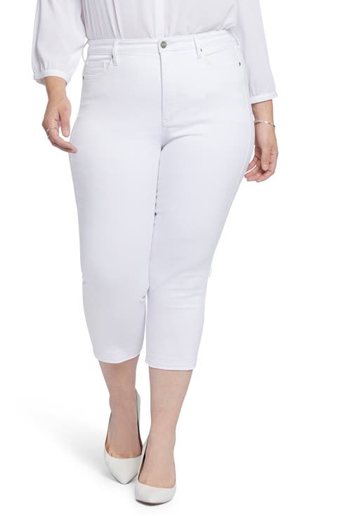 Chloe High Waist Release Hem Capri Jeans